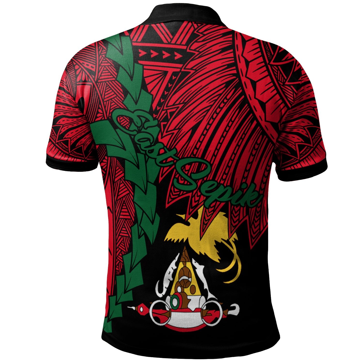 Papua New Guinea East Sepik Province Polynesian Polo Shirt - Tribal ...