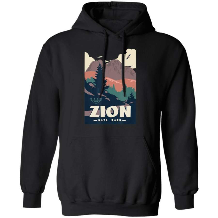 Zion National Park Utah Gift Hoodie