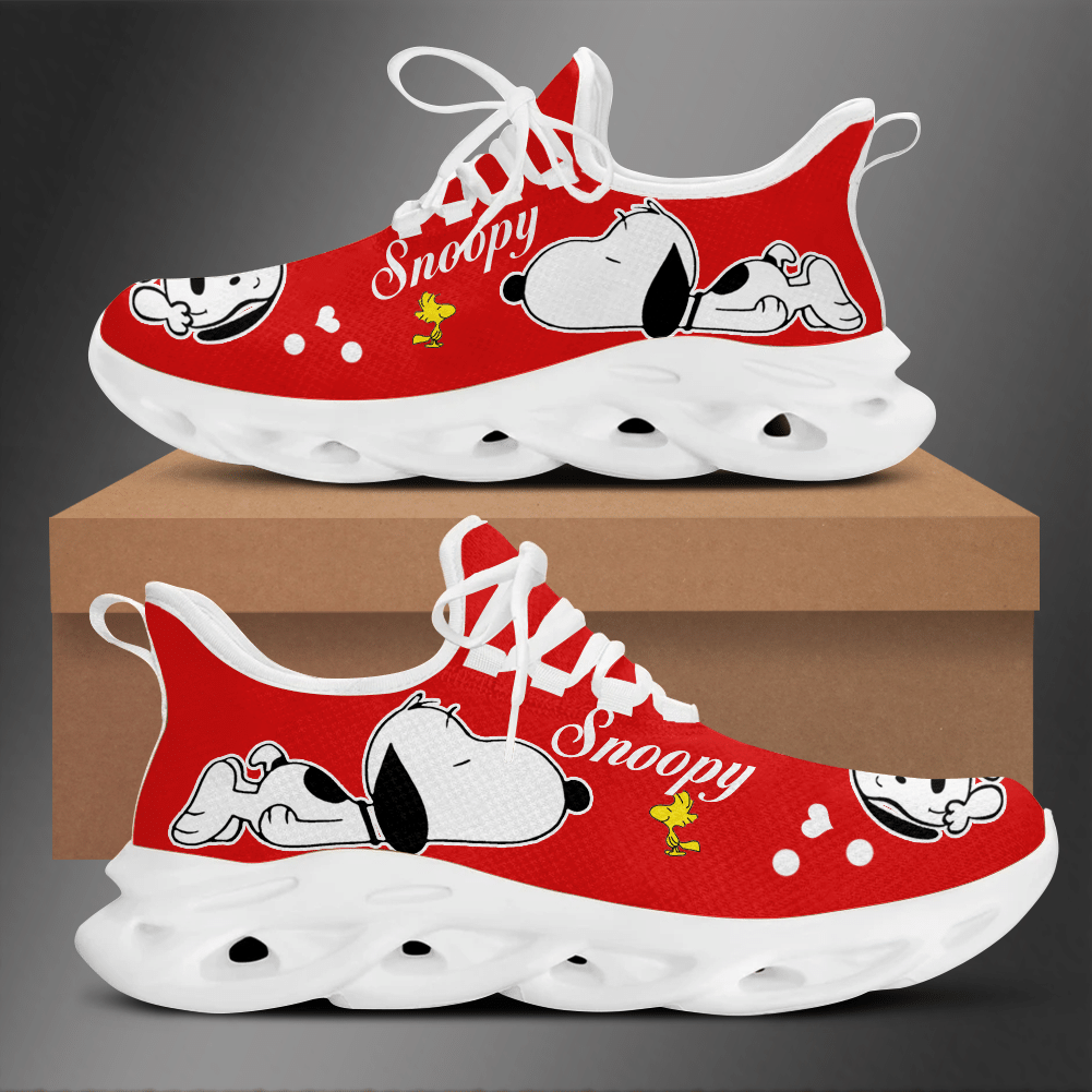 Snoopy Ow Red Shoes