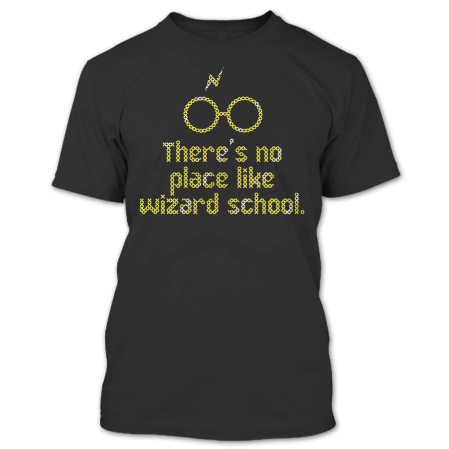 There’s No Place Like Wizard School T Shirt, Ugly Christmas Sweater T-Shirt