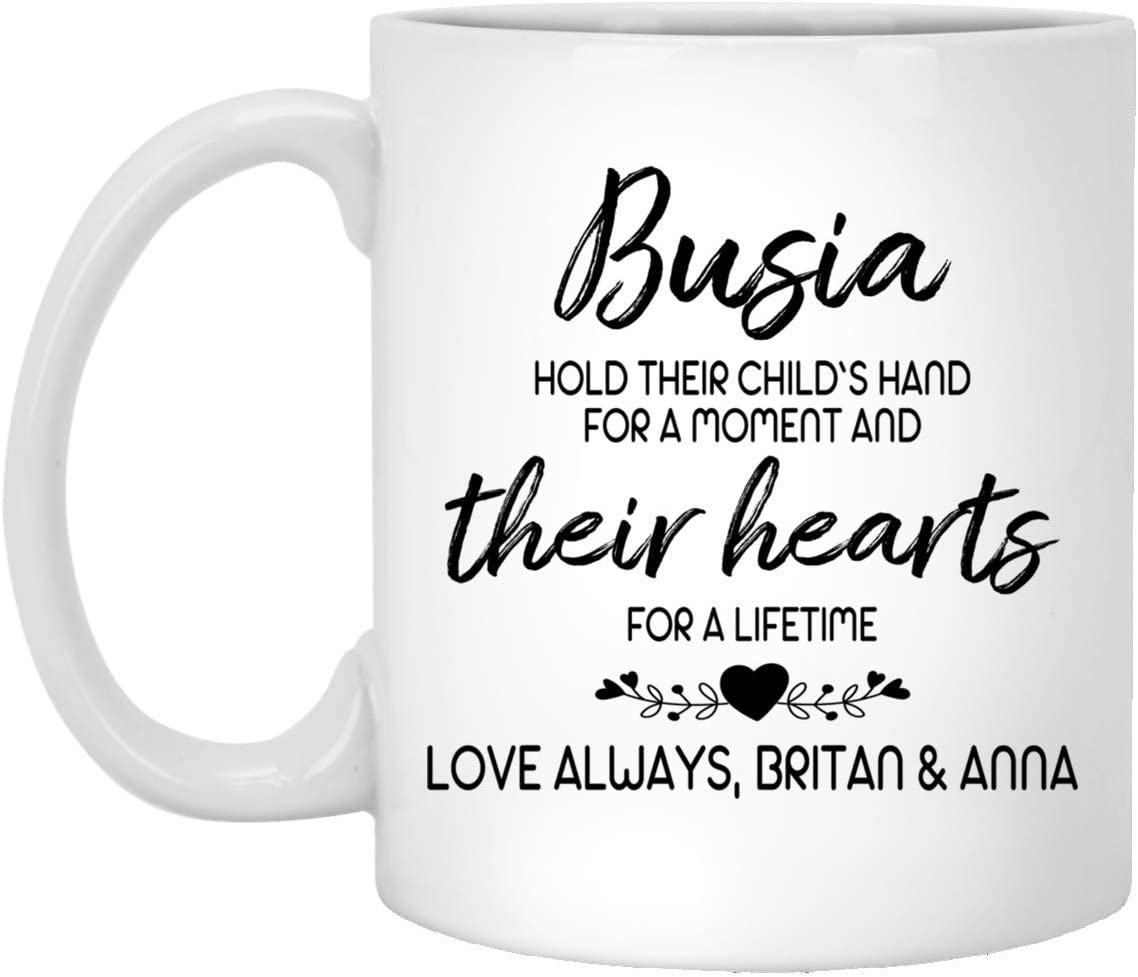 Personalized Busia Coffee Mug – Coffee Mug For Busia – Coffee Mug For Mothers – Family Coffee Mug – Mother’S Day Gift 11Oz