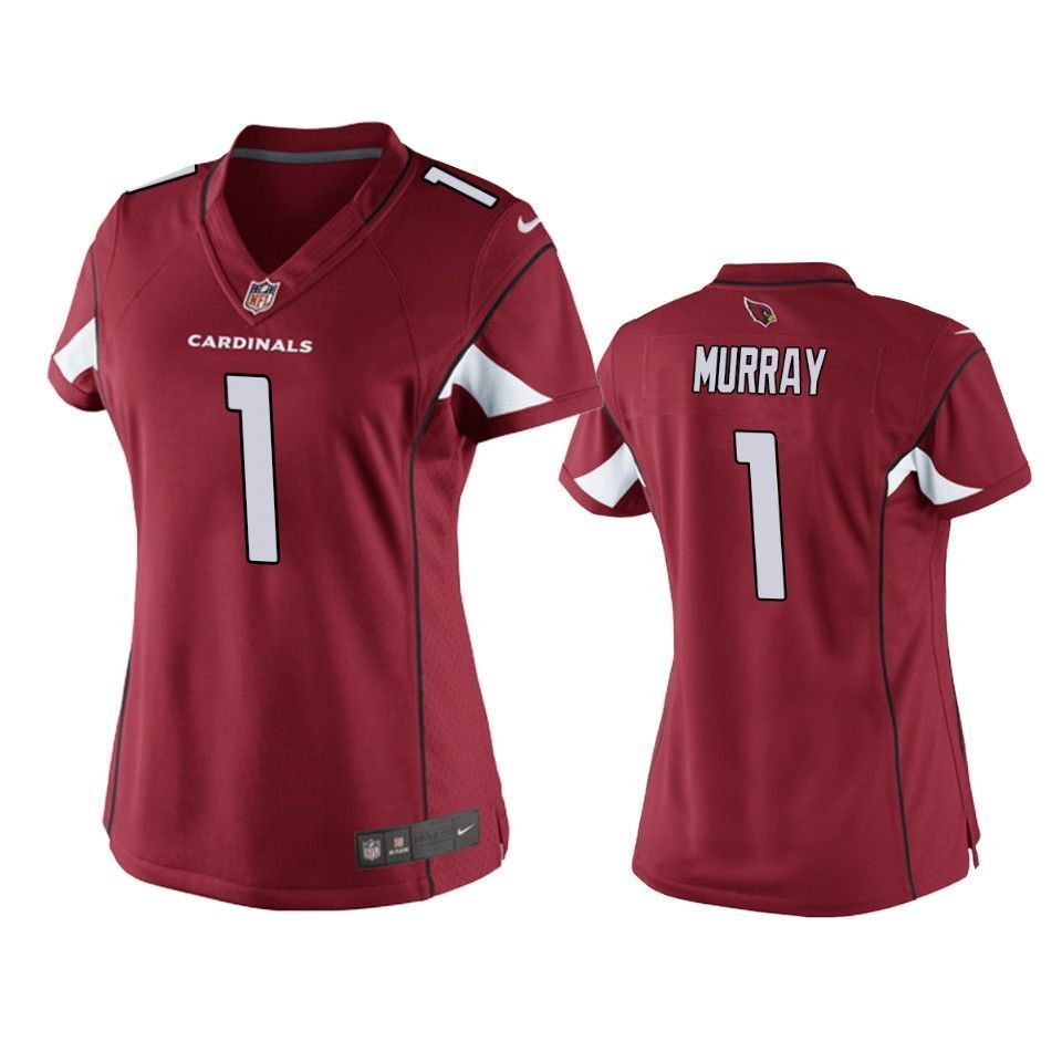 Arizona Cardinals Kyler Murray 2019 NFL Draft Cardinal Game Womens Jersey