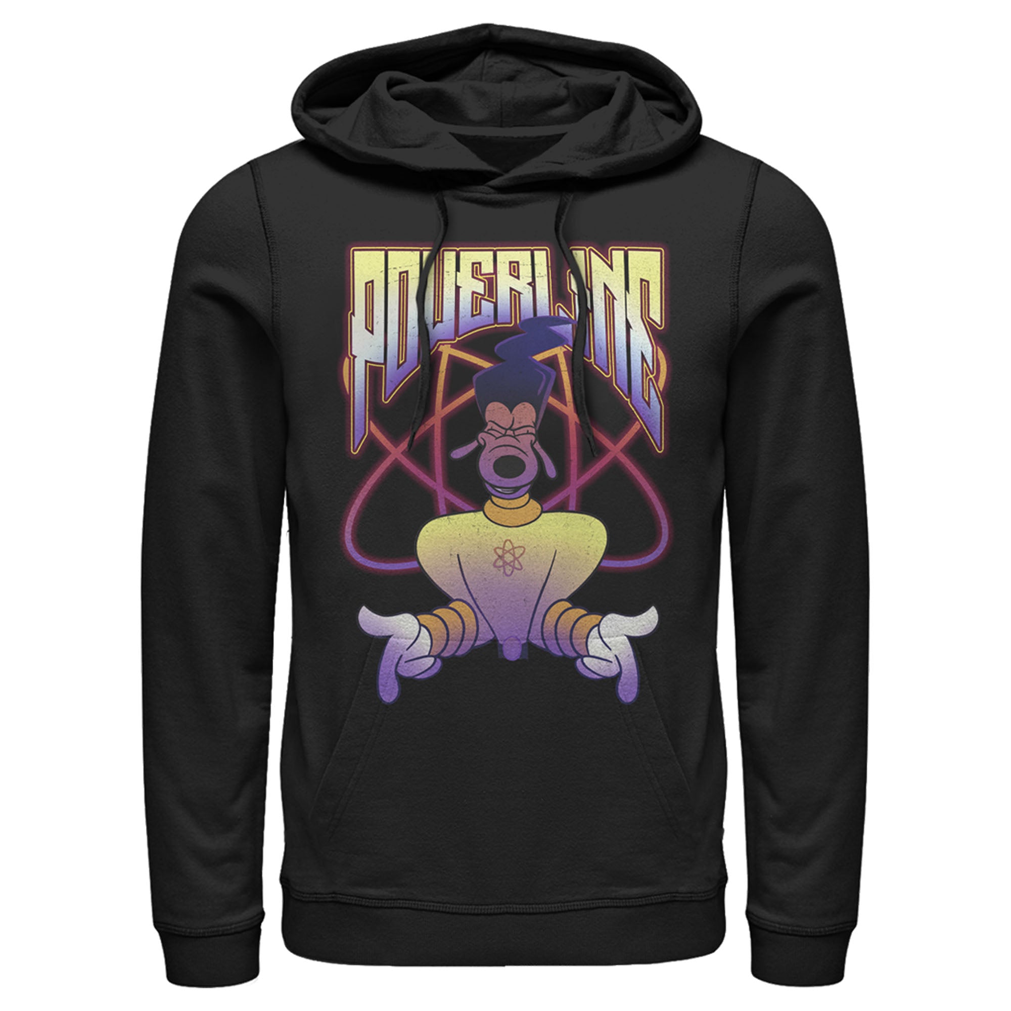 Men’S A Goofy Movie Powerline Retro Pull Over Hoodie