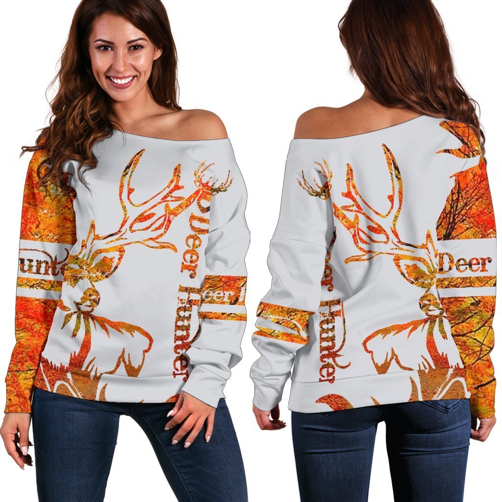 Spread Store Deer Hunter Shoulder Sweater