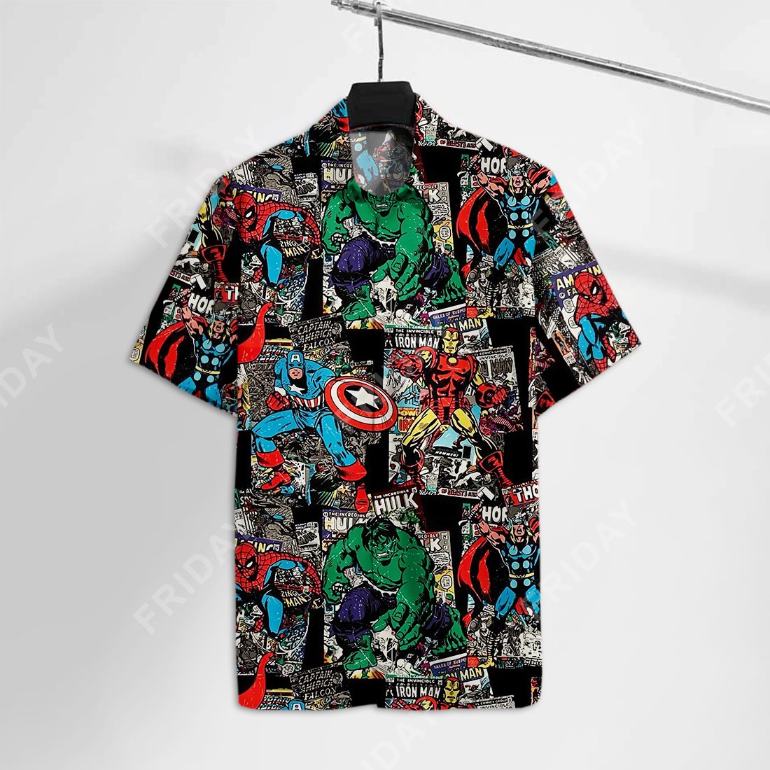 Mv Hawaii Shirt Superheroes Comic Tshirt Ha59723