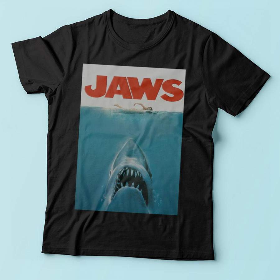 Jaws Der Weibe Hai Retro Vintage Men’S T Shirt