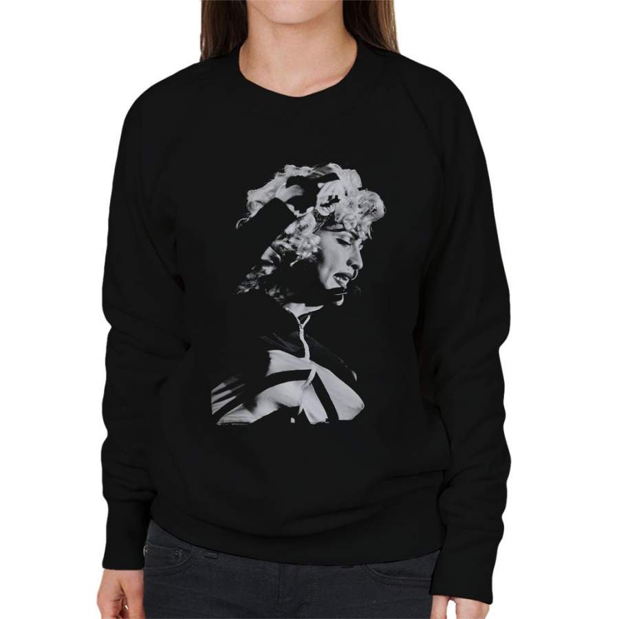 Madonna Wembley Stadium Blonde Ambition Tour 1990 Women’s Sweatshirt