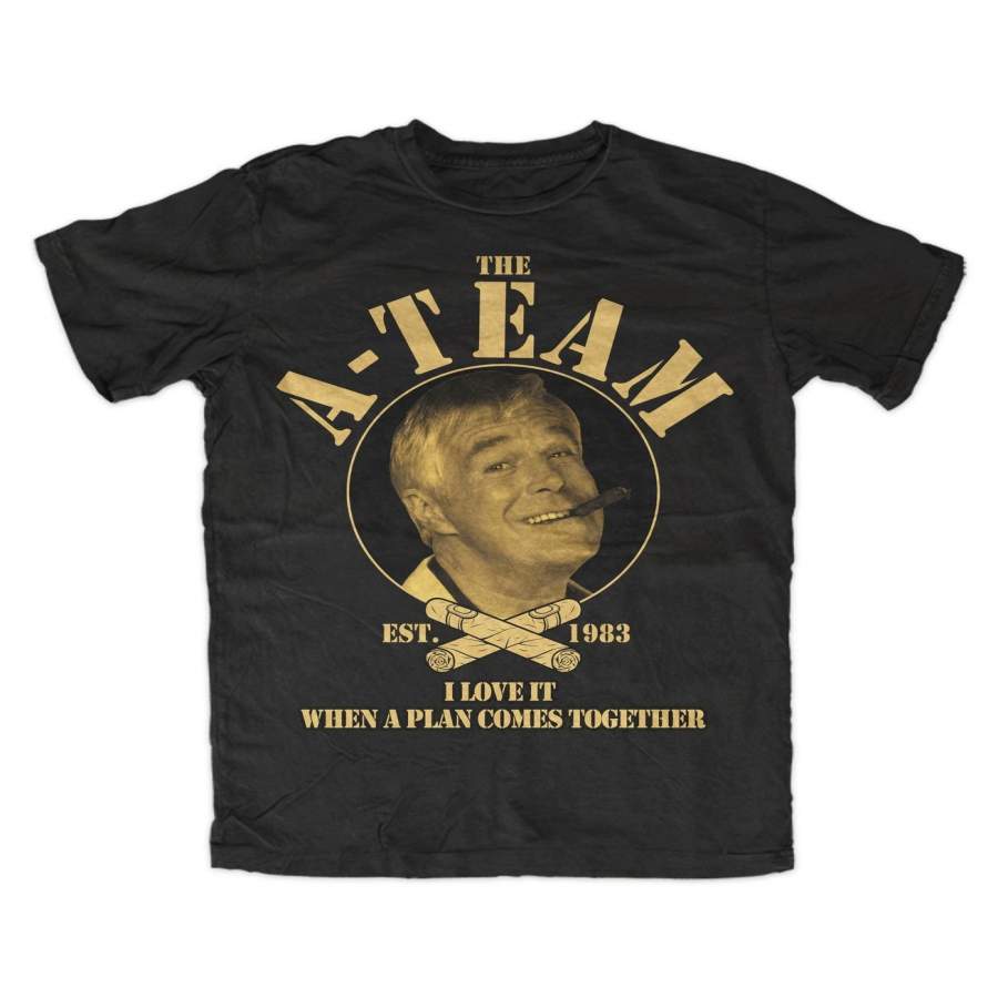 A-Team Kult Premium T-Shirt Fun Tv Serie Film Mr. T. Hannibal Murdock Face