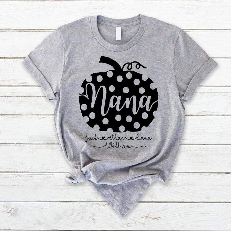 PERSONALIZED NANA PUMPKIN FALL SHIRT