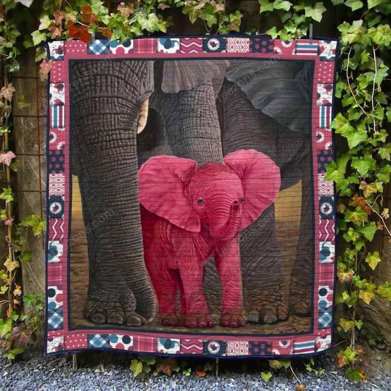 Elephant Ver10 Blanket TH1507 Quilt