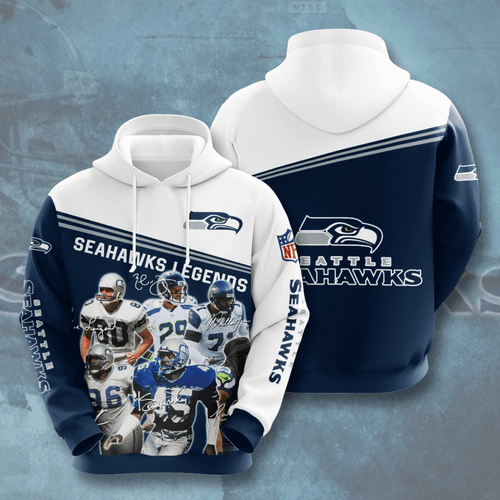 Seattle Seahawks 57 Unisex 3D Hoodie Gift For Fans