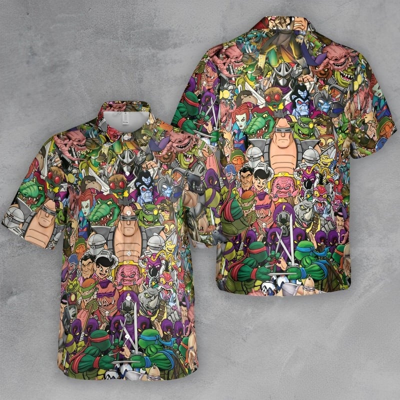 Tmnt Rogues Hawaii Shirt Beach Short
