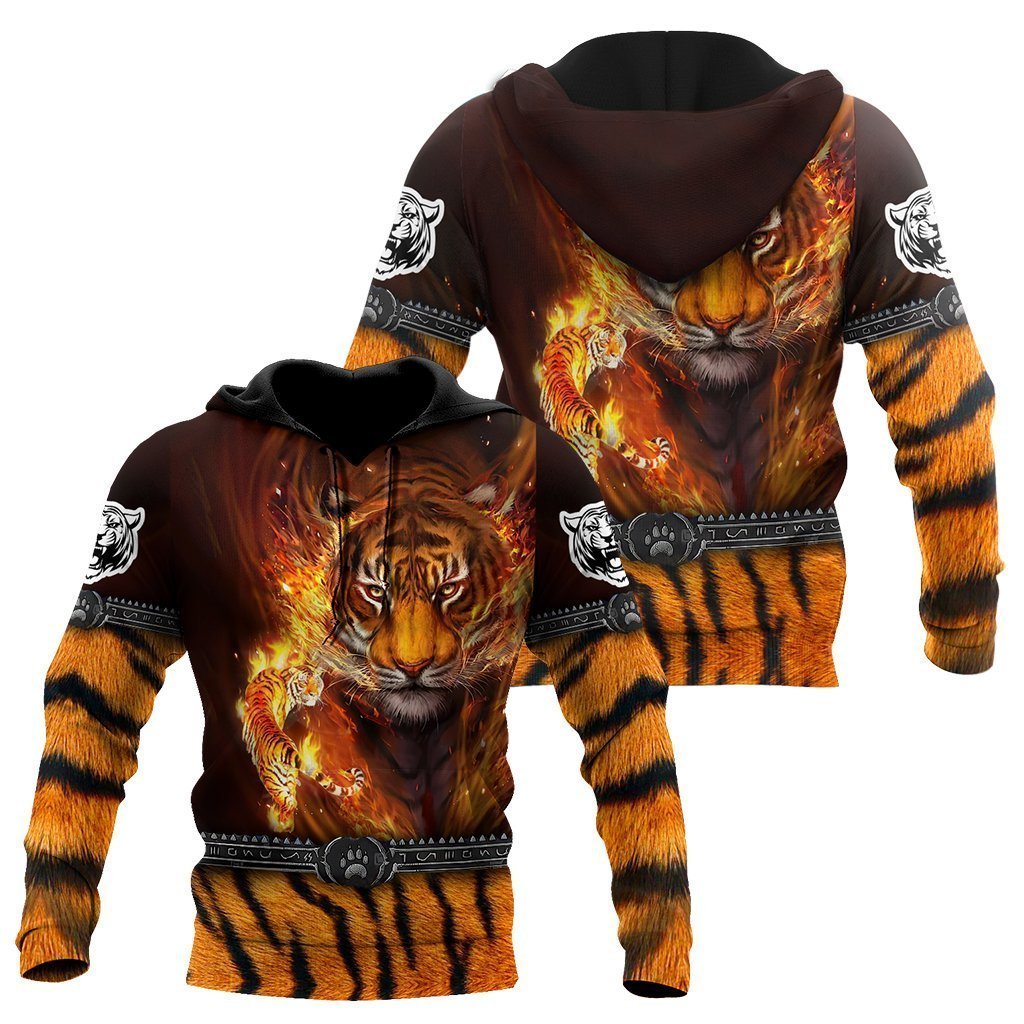 Animal Anger Tiger Art 3D All Over Print | For Men & Women | Ht1263