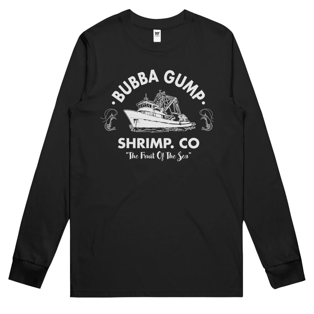 Bubba Gump Shrimp Long Sleeve T Shirts