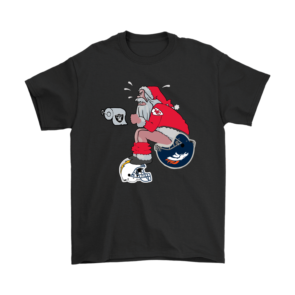 Shop from 1000 unique Santa Claus Kansas City Chiefs Shit On Other Teams Christmas Shirts