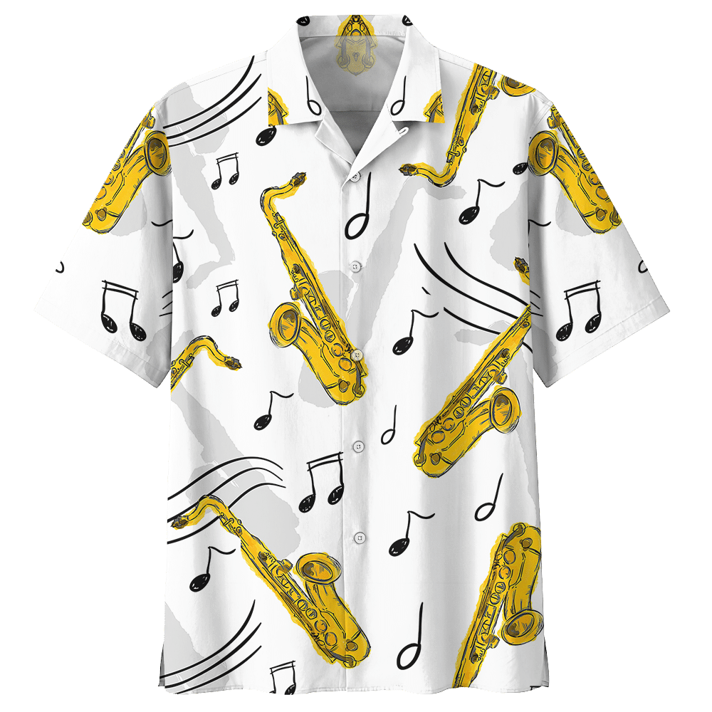 Saxophone Hawaii Shirt 785240 Ha45310