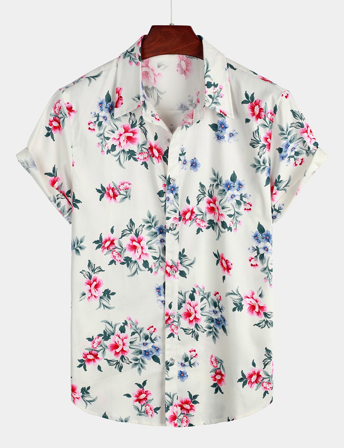 Casual Tropical Hawaii Shirt Ha100454