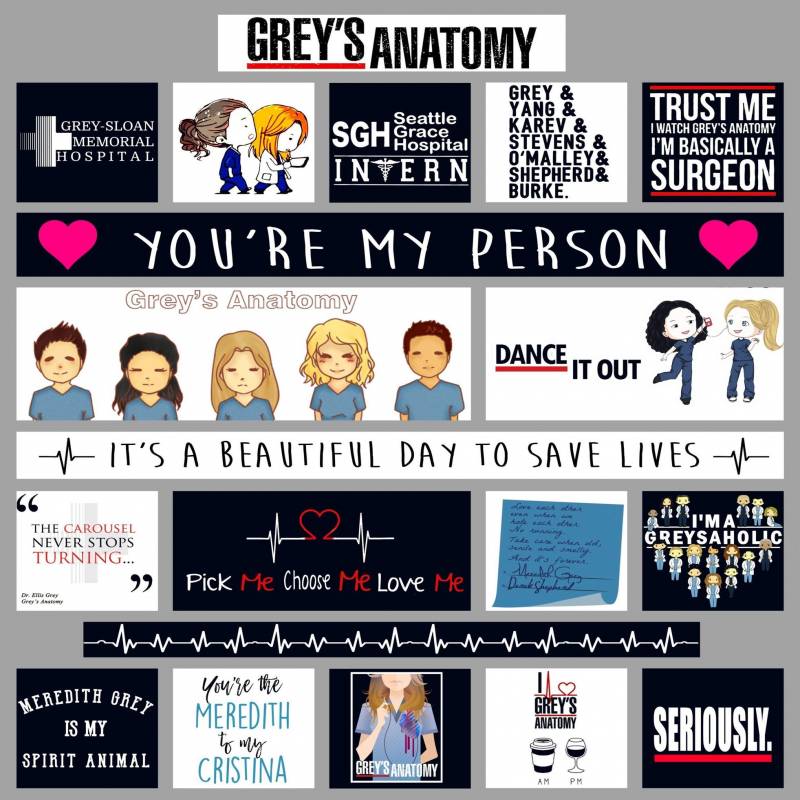 Grey S Anatomy Quilt Blanket 02324