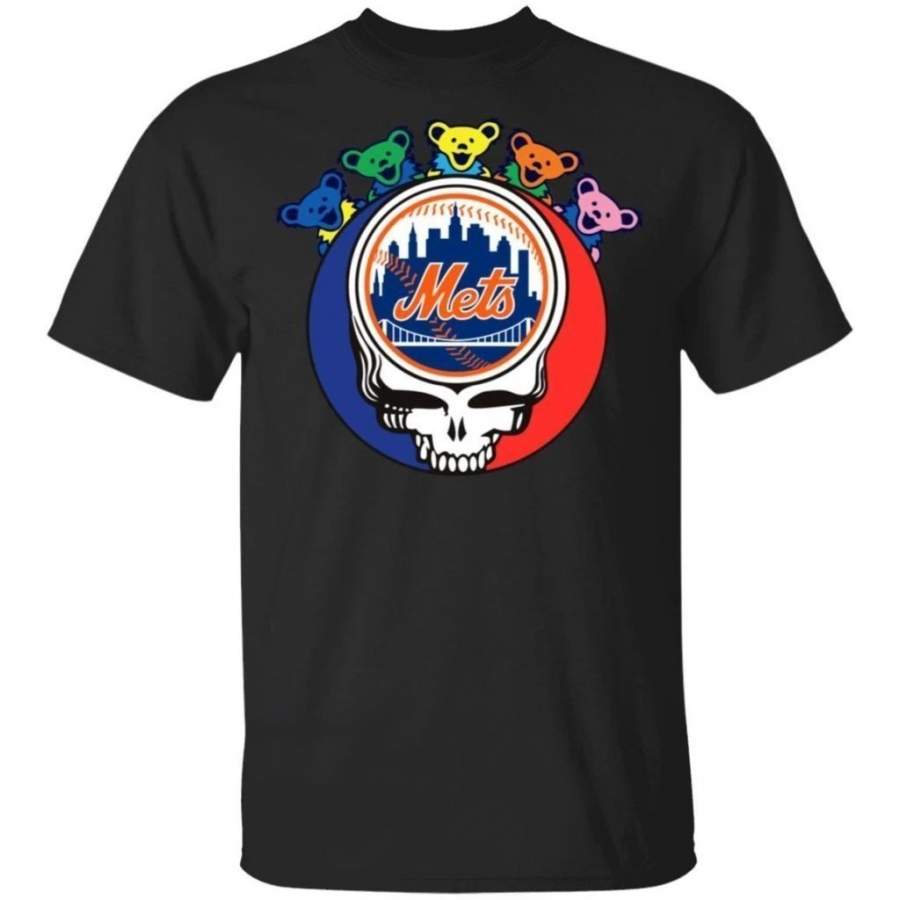 The Grateful Dead Mixed New York Mets T-Shirt