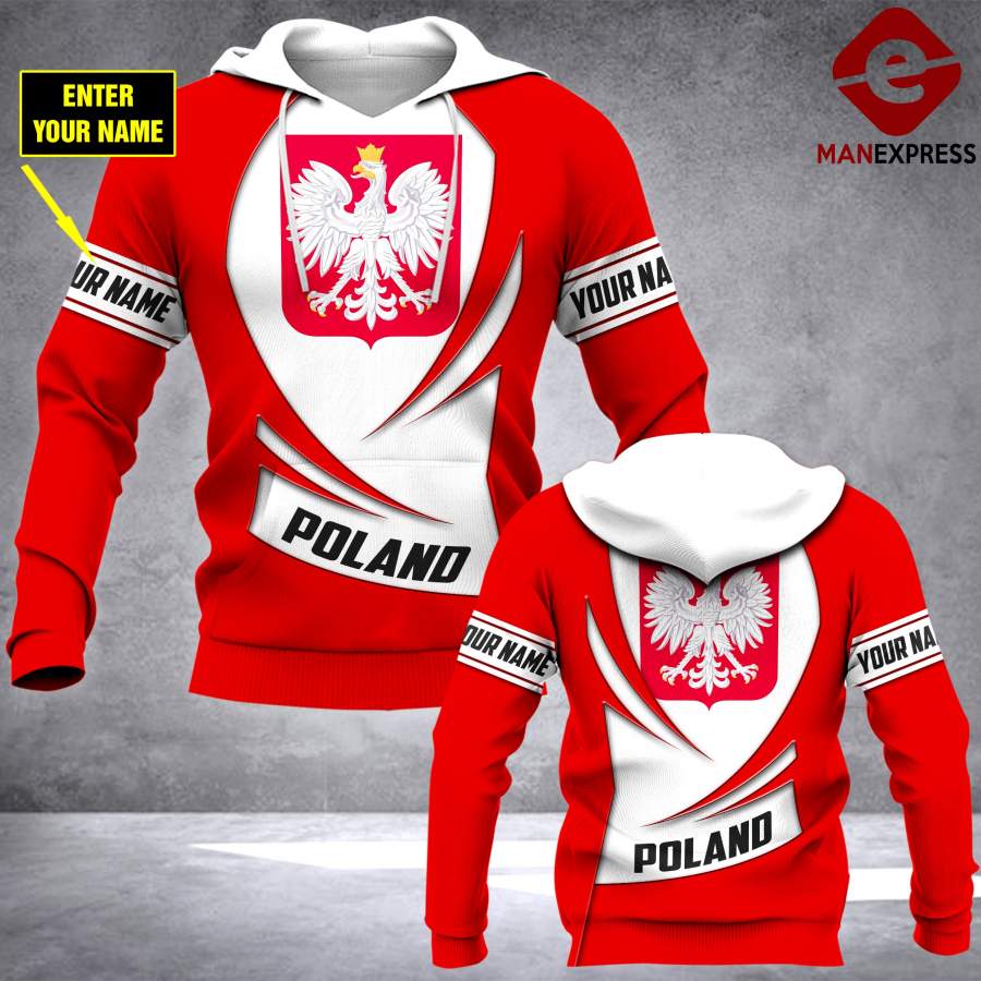 VH CUSTOMIZE POLAND 2312 3D ALL PRINT HOODIE