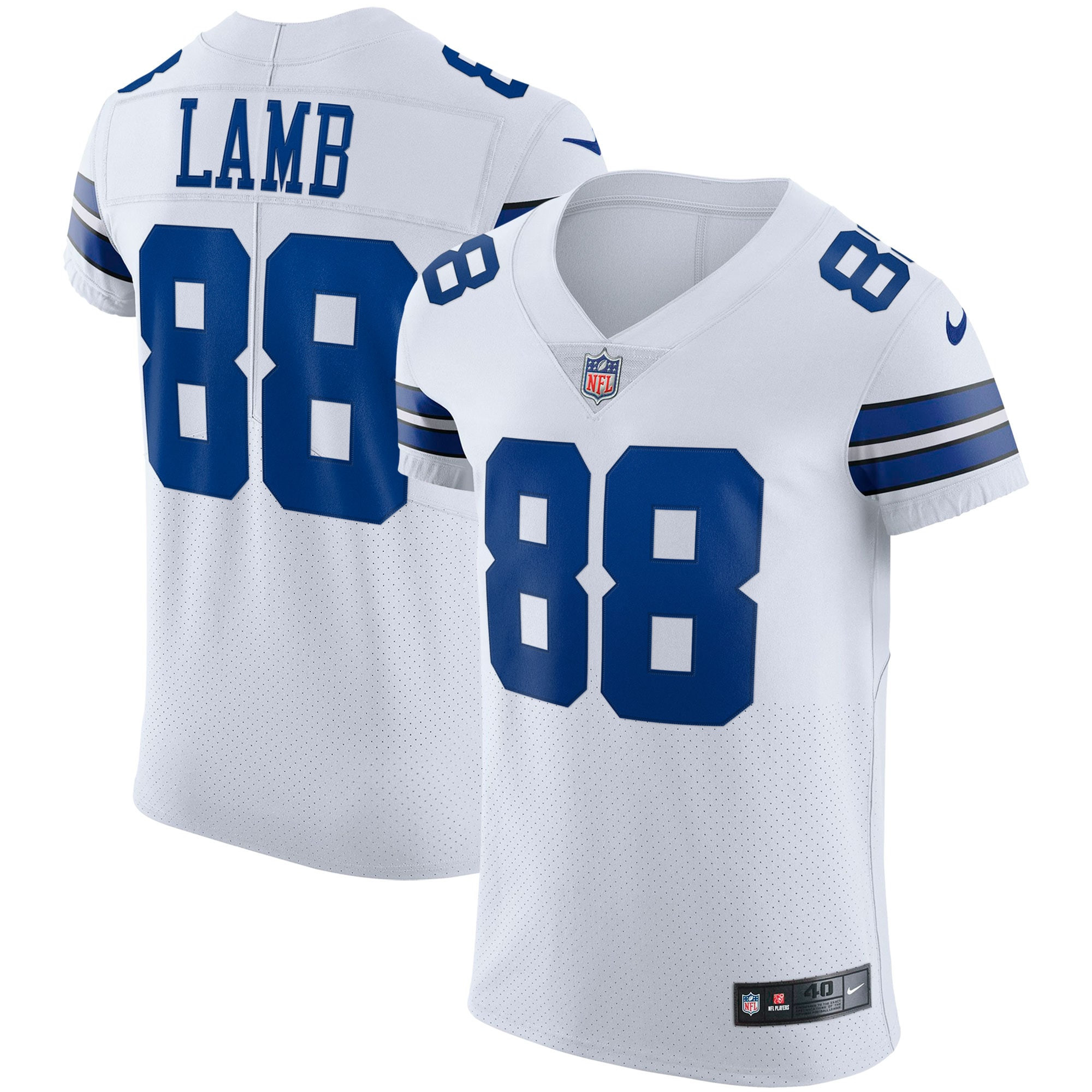 Ceedee Lamb Dallas Cowboys Vapor Elite Jersey White NFL