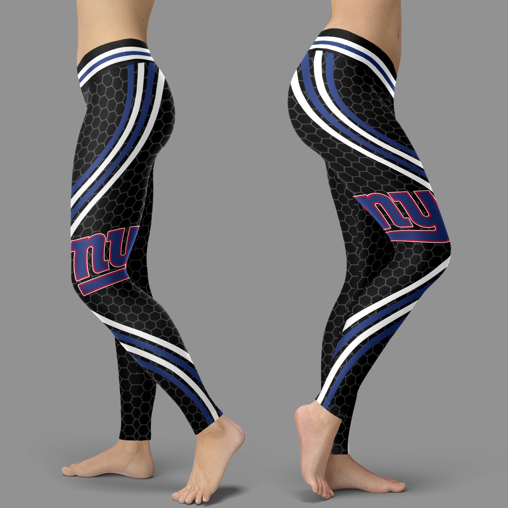 Black Curve New York Giants Leggings