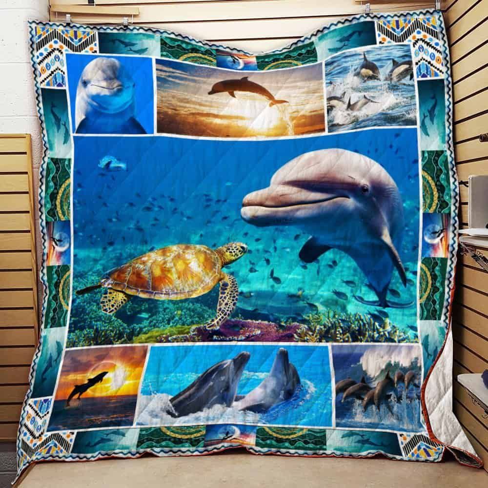 Dolphin Ee Quilt Inkplz