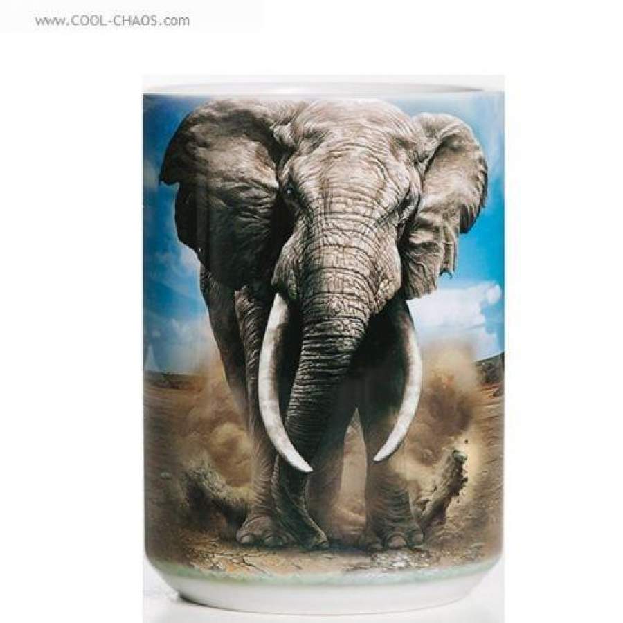 Sahara Elephant Mug / Coffee Gifts,Stocking Stuffers,Africa,Elephant Lovers