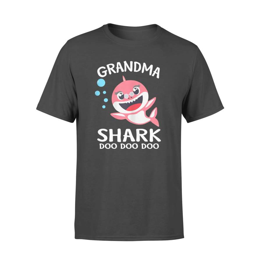 Womens Grandma Shark Shirt, Funny Mother’s Day Gift T-Shirt – Standard T-shirt