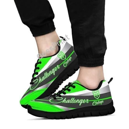 Dodge Challenger Sneakers For Men & Women Ver 1 (Green)