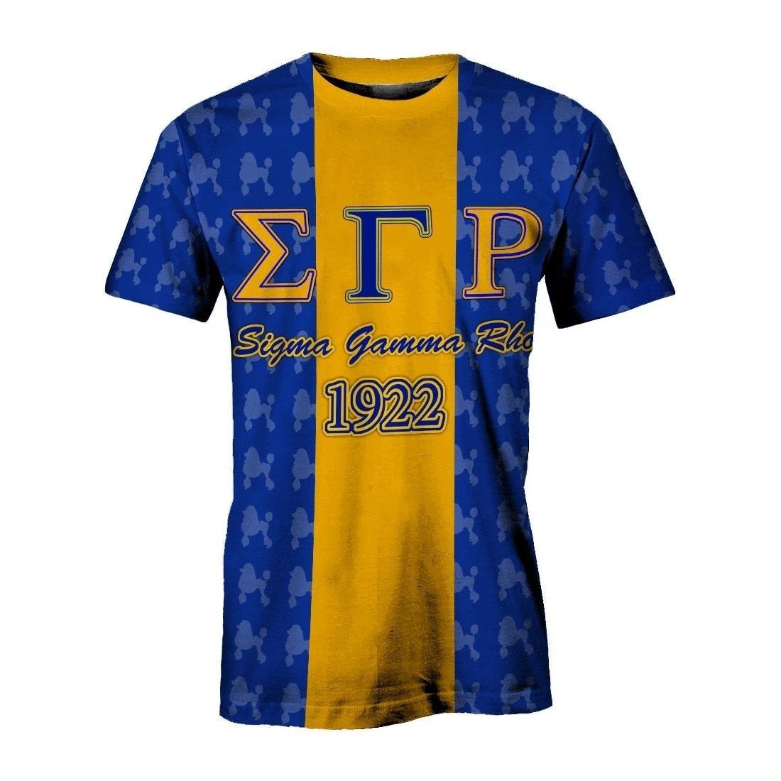 Sorority Tshirt – Sigma Gamma Rho Super Mini Poodle Tshirt