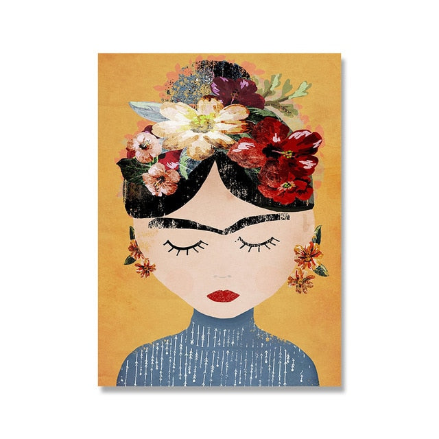 Sun Tree Flower Landscape Calm Quotes Wall Art Canvas Painting Nordic Posters And Prints Wall Pictures For Living Room Decor