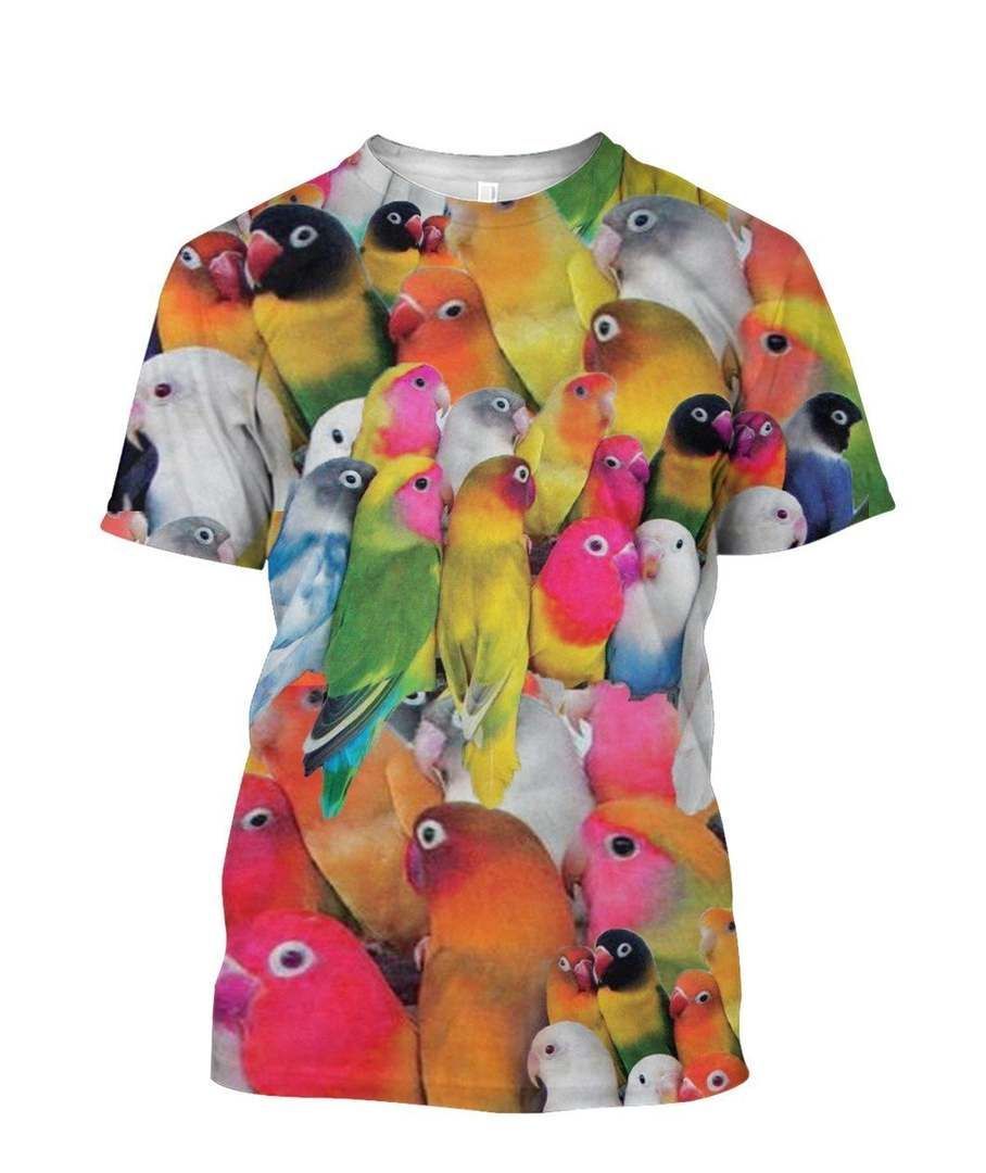 Parrots 3D Tee, Hoodie, Zip up, Sweatshirt #21