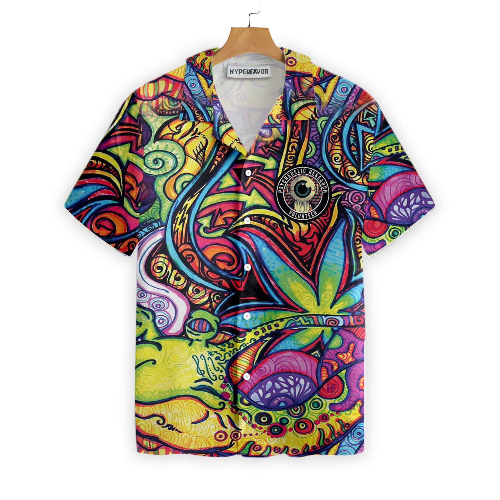 Psychedelic Research Volunteer Hawaii Shirt Ha91968