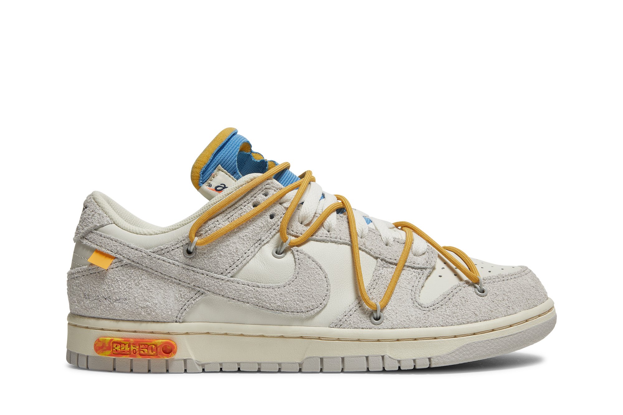 Nike Dunk Low Off-White Lot 34 – Kohlrabis 195240902211