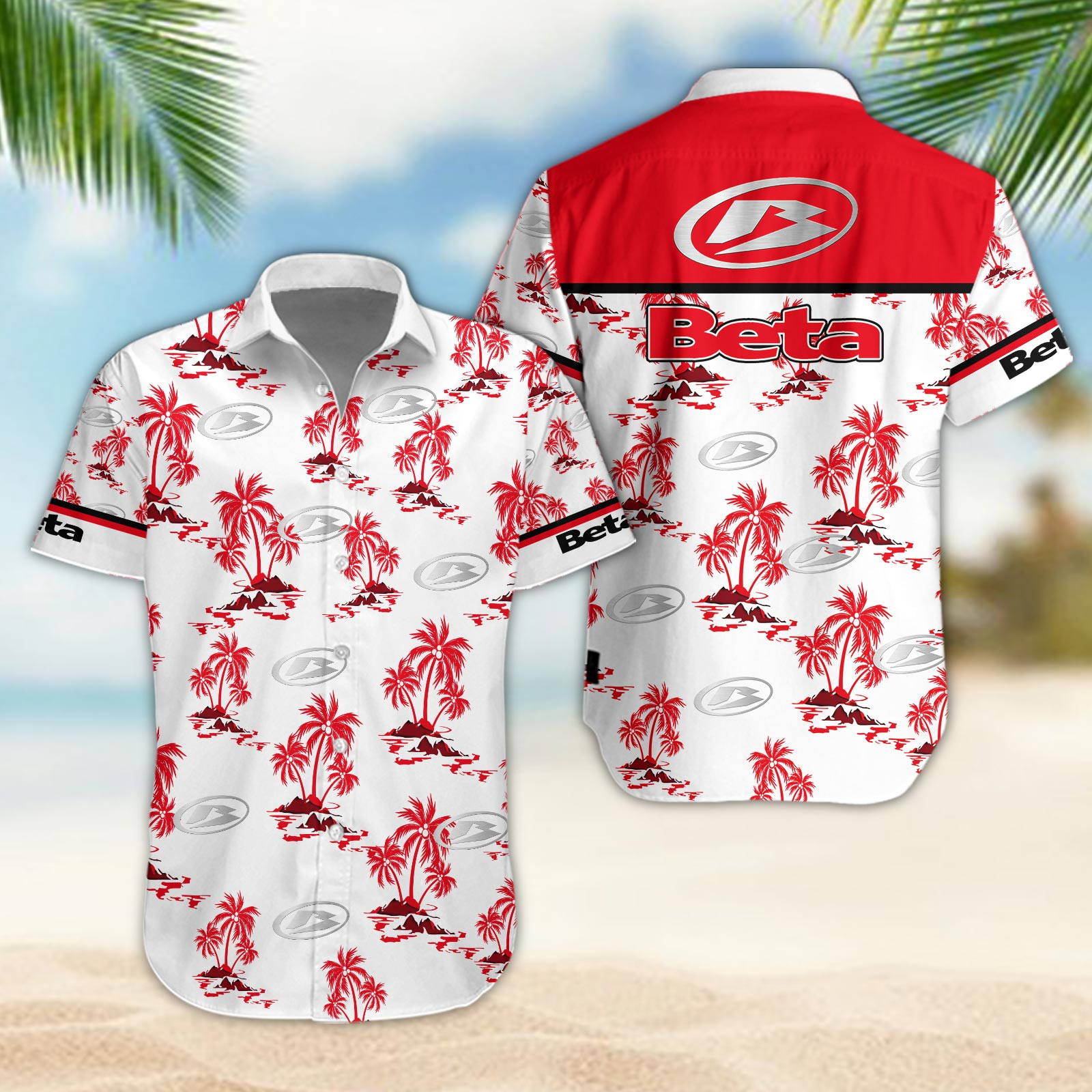 Beta Motorcycles Hawaiian Shirt