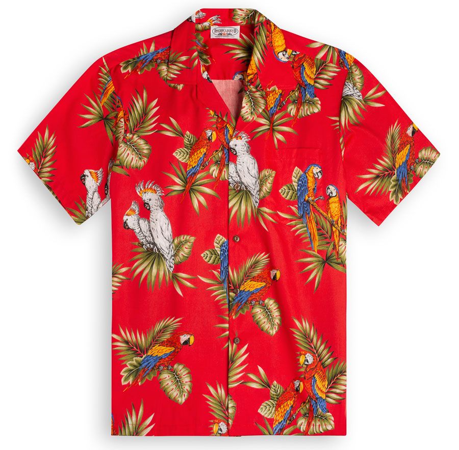 Paradise Birds Multicolor Unique Design Hawaii Shirt Ha14651