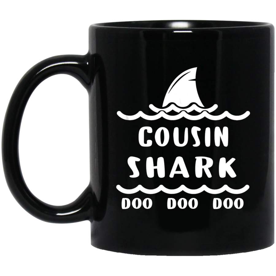 Cousin Shark – Doo Doo Doo Coffee Mug