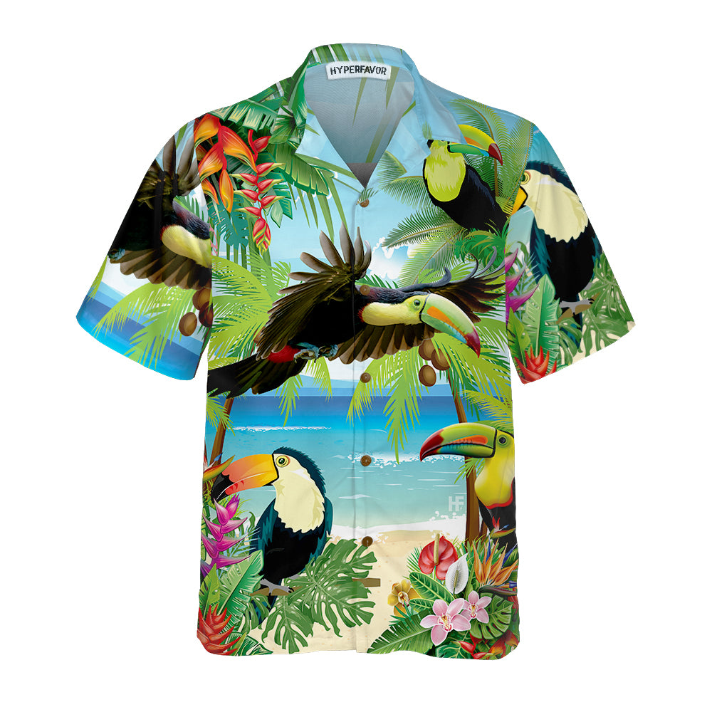 Toucan Tropical Beach Hawaii Funny Shirt For Men Women Ha104600