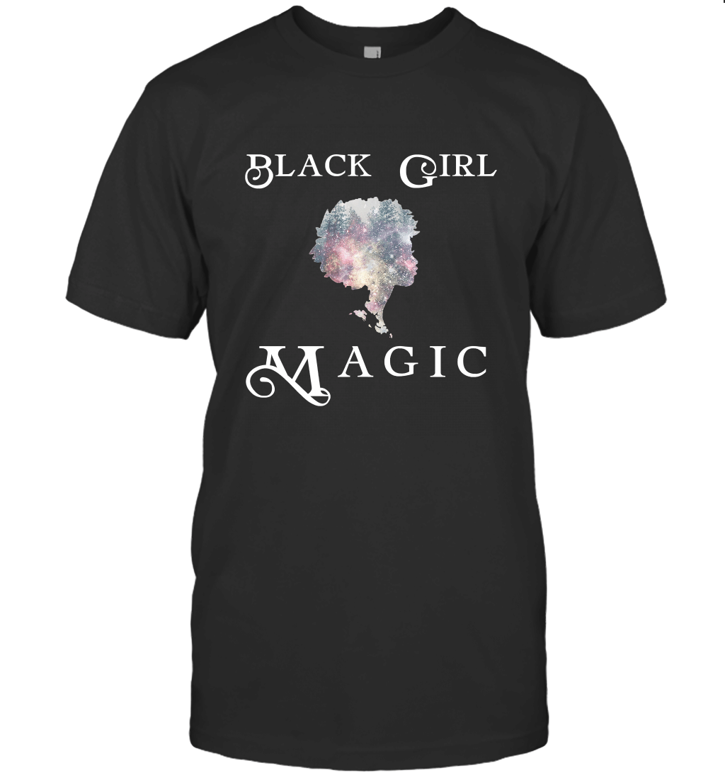 Black History Month Afro Black Girl Magic T Shirt T-Shirt