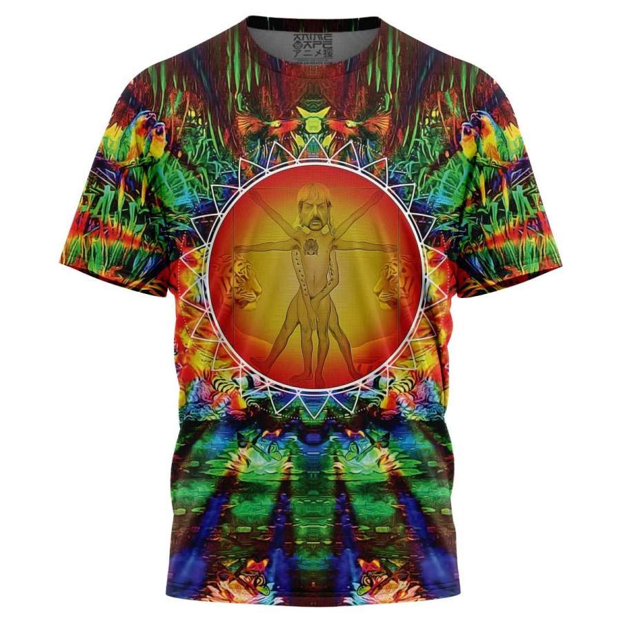 Vitruvian Joe Exotic Tiger King T-Shirt