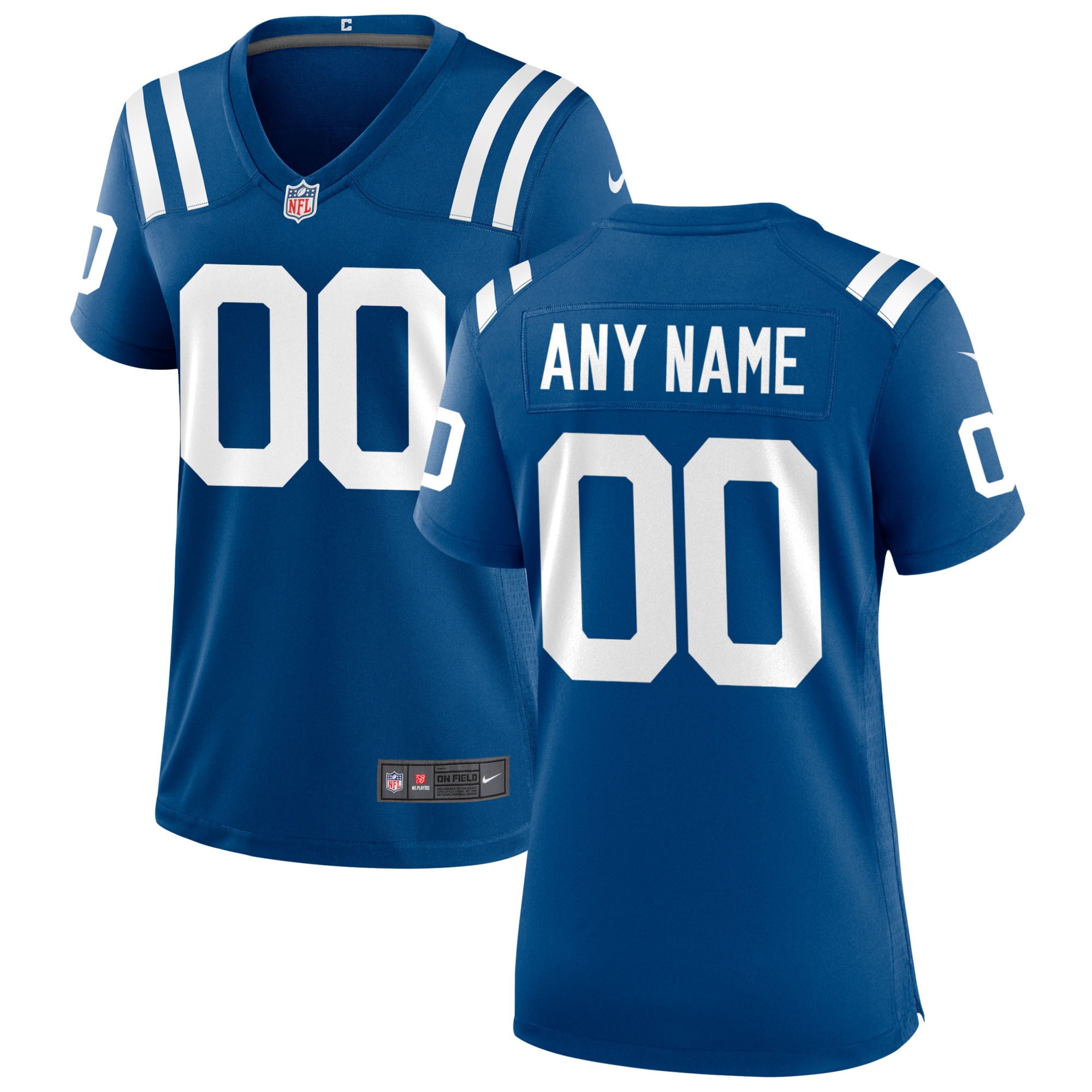 Women’s Indianapolis Colts Royal Custom Game Jersey