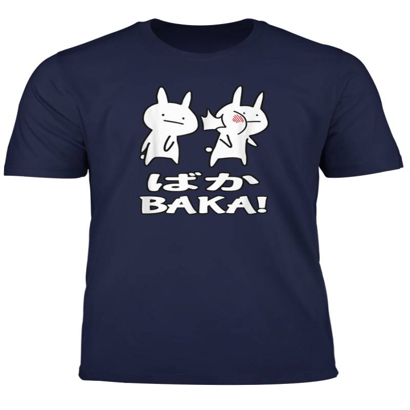 Baka Rabbit Slap Tshirt Baka Cute Anime T Shirt