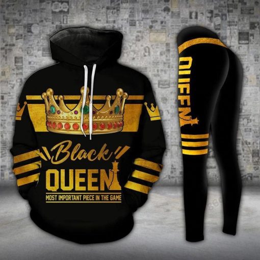 Mother Arfican Black Queen Mom 3D Hoodie And Legging