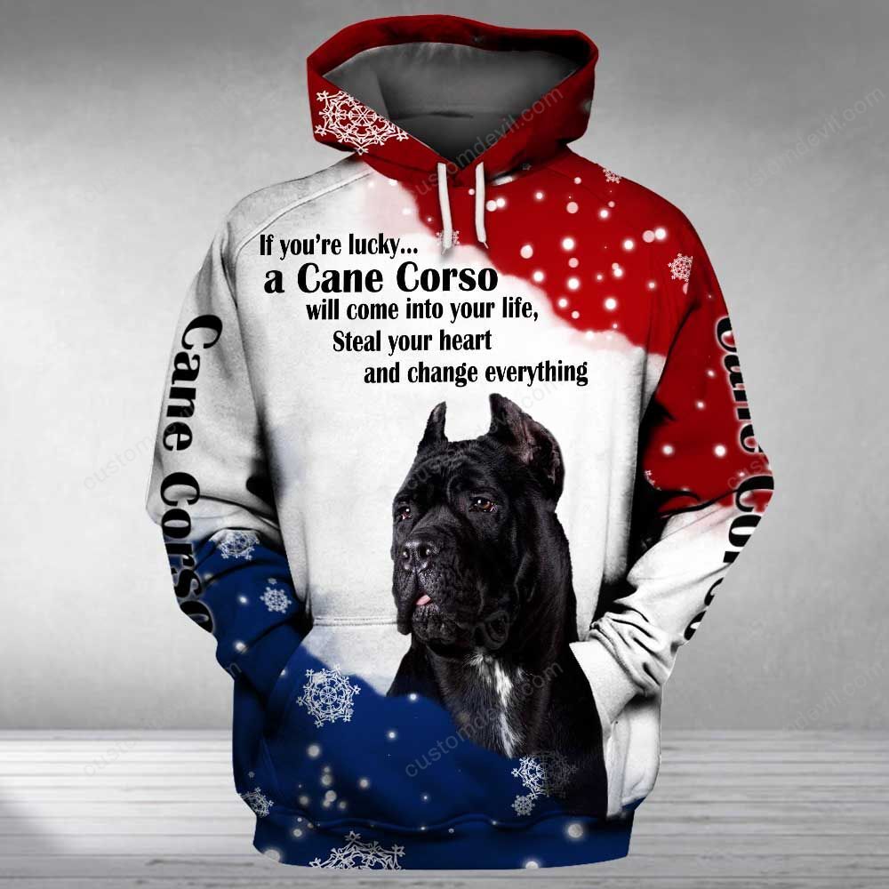 Cane Corso Will Come Into Your Life 3D Full Printing Hoodie