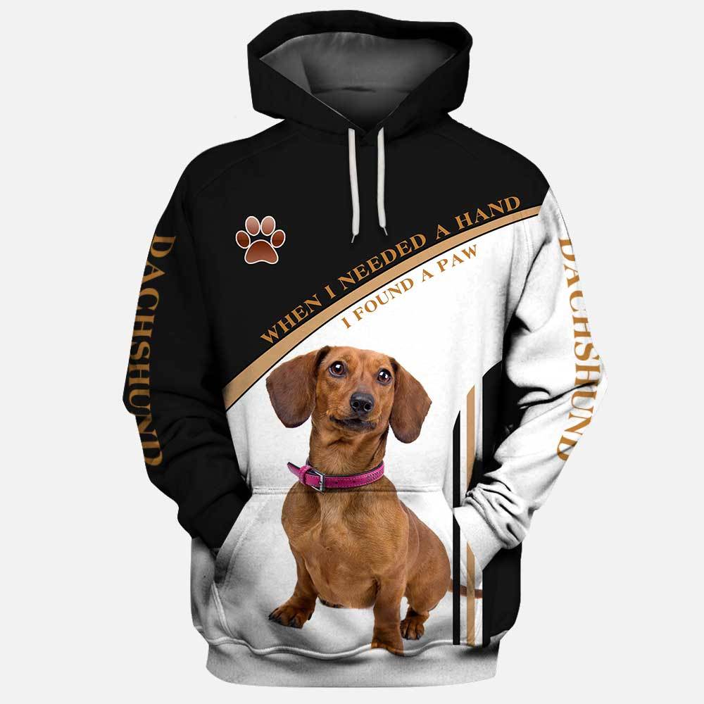 Best Hoodie  Dachshund 3D Full Printing 99338 Hoodie , 3D Hoodie