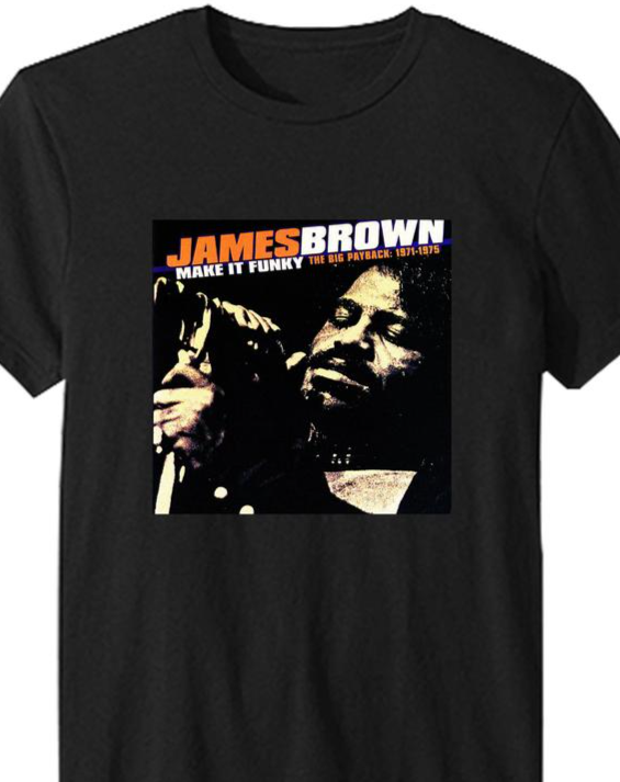 Vintage James Brown Make It Funky Gildan T-shirt