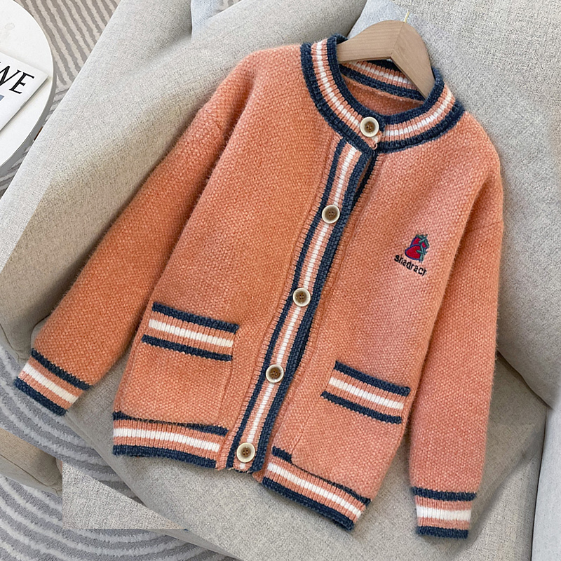 Baby Girls Cardigans for Kids Sweaters School Knitted Coats Autumn Winter Children Clothes Teenagers Jackets 5 7 8 9 11 12 Years alx