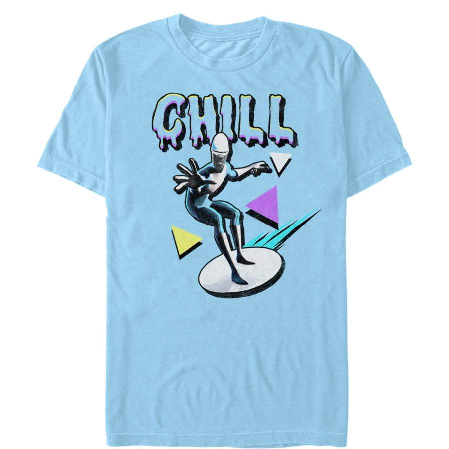 The Incredibles 2 Men’s Frozone Retro Chill  T Shirt