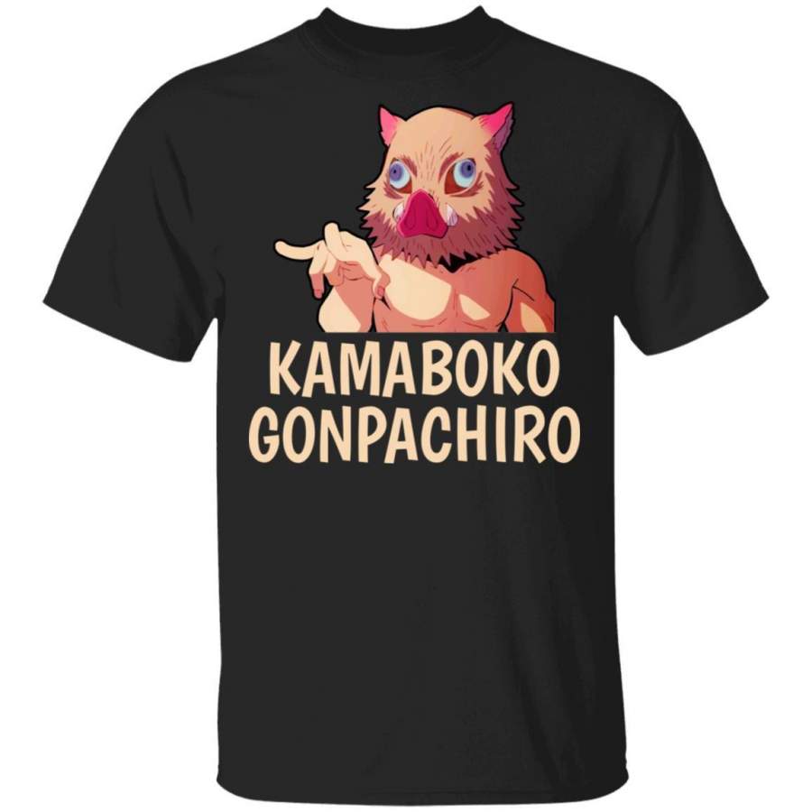 Inosuke Kamaboko Gonpachiro Meme T Shirt Demon Slayer Anime Tee